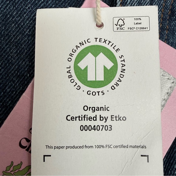 ✨Lucy & Yak Women's Mid Wash Blue High Waisted Wide-Leg Jeans NWT✨ - Picture 13 of 16